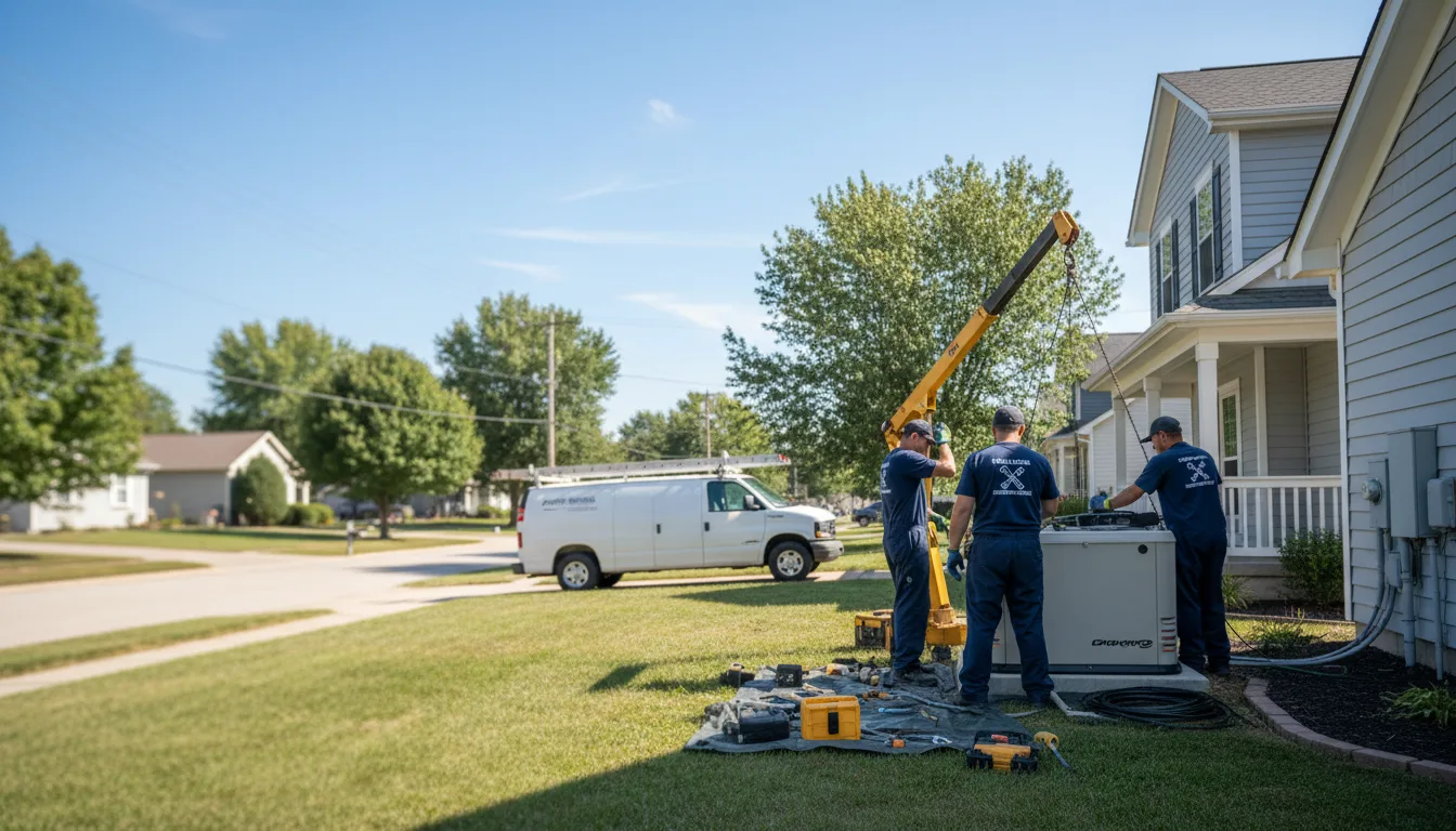 Generator Installation in Mound Valley, KS near me